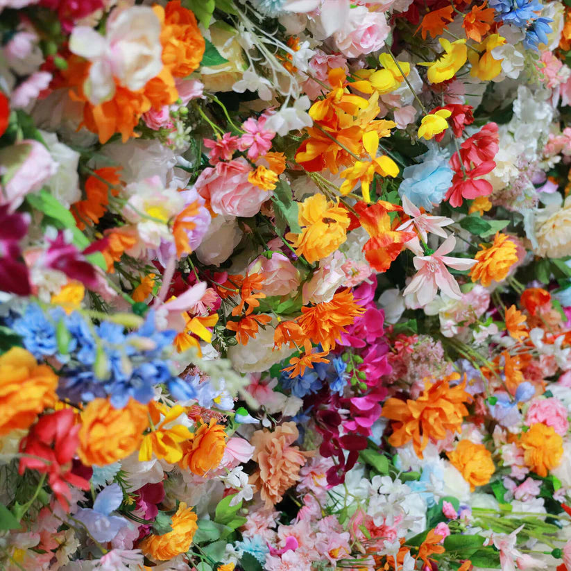 COLORFUL FLORAL BACKDROP