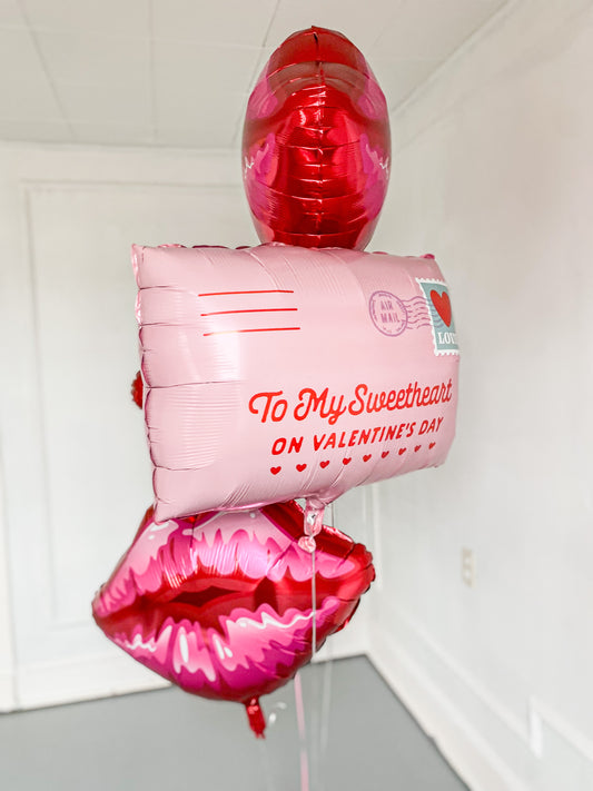 Heart Message Balloon.